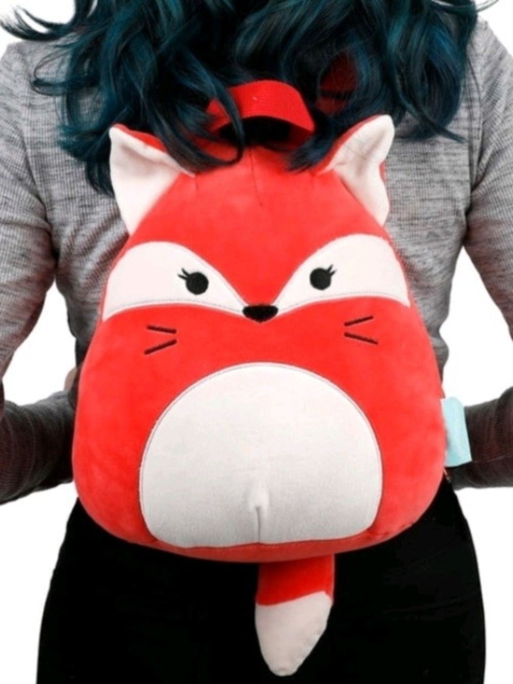Squishmallows Fifi The Fox Plush Backpack